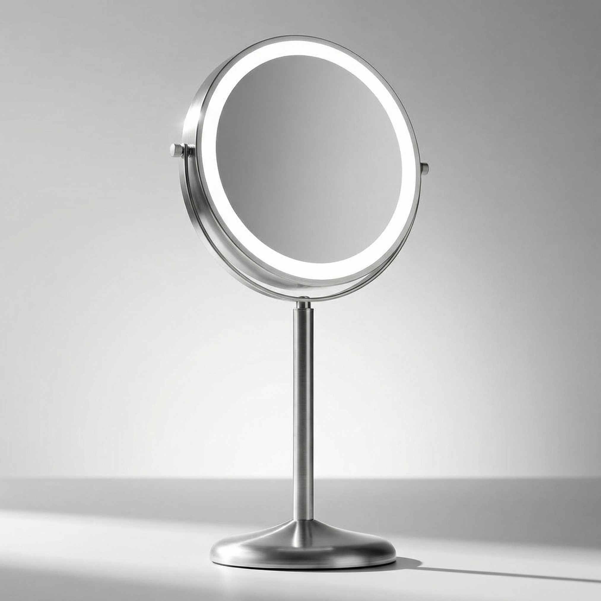 Hailey Double Sided Makeup Mirror with Lights