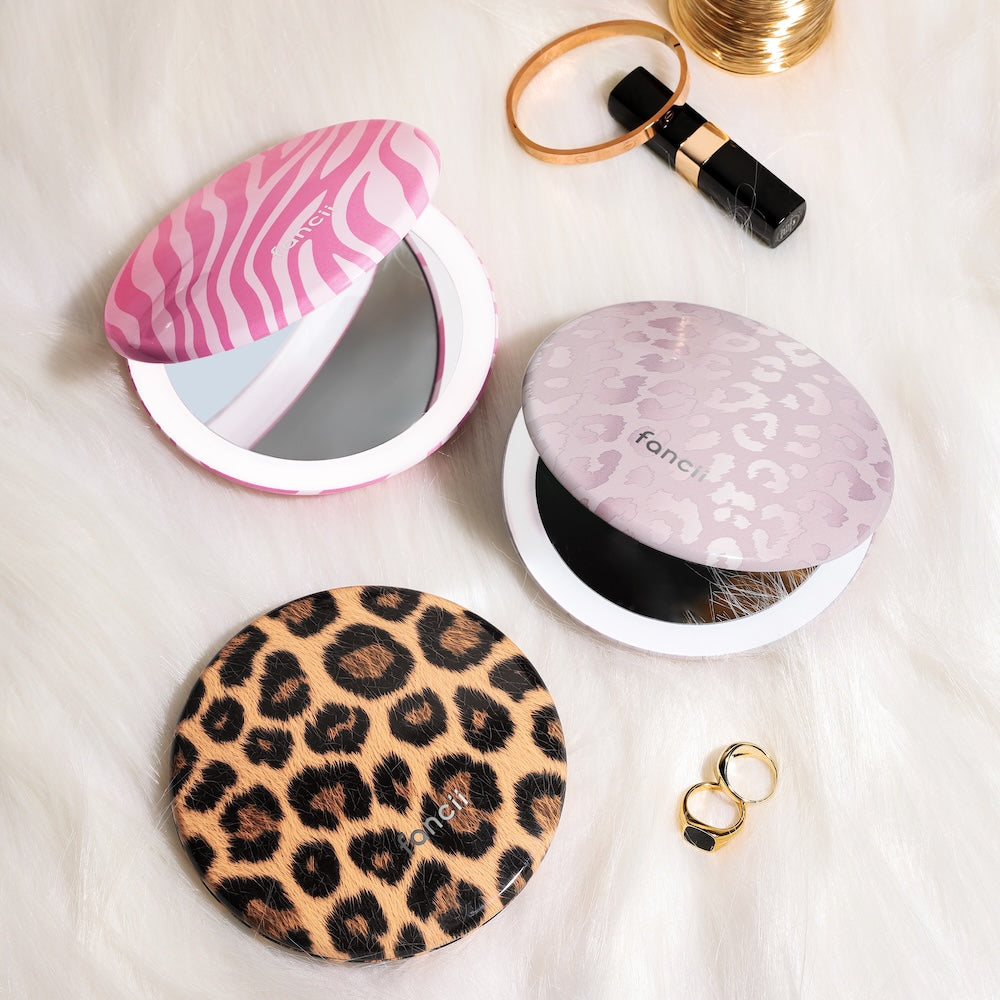 Mini Taylor LED Compact Mirror | Cheetah Chic - Image 12