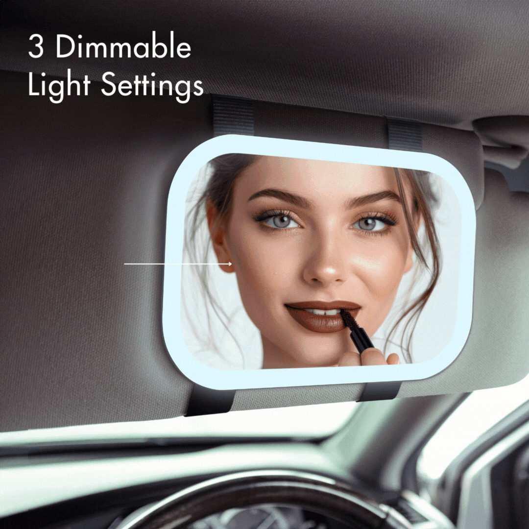 Juni 2 Lighted Car Visor Mirror - Image 12