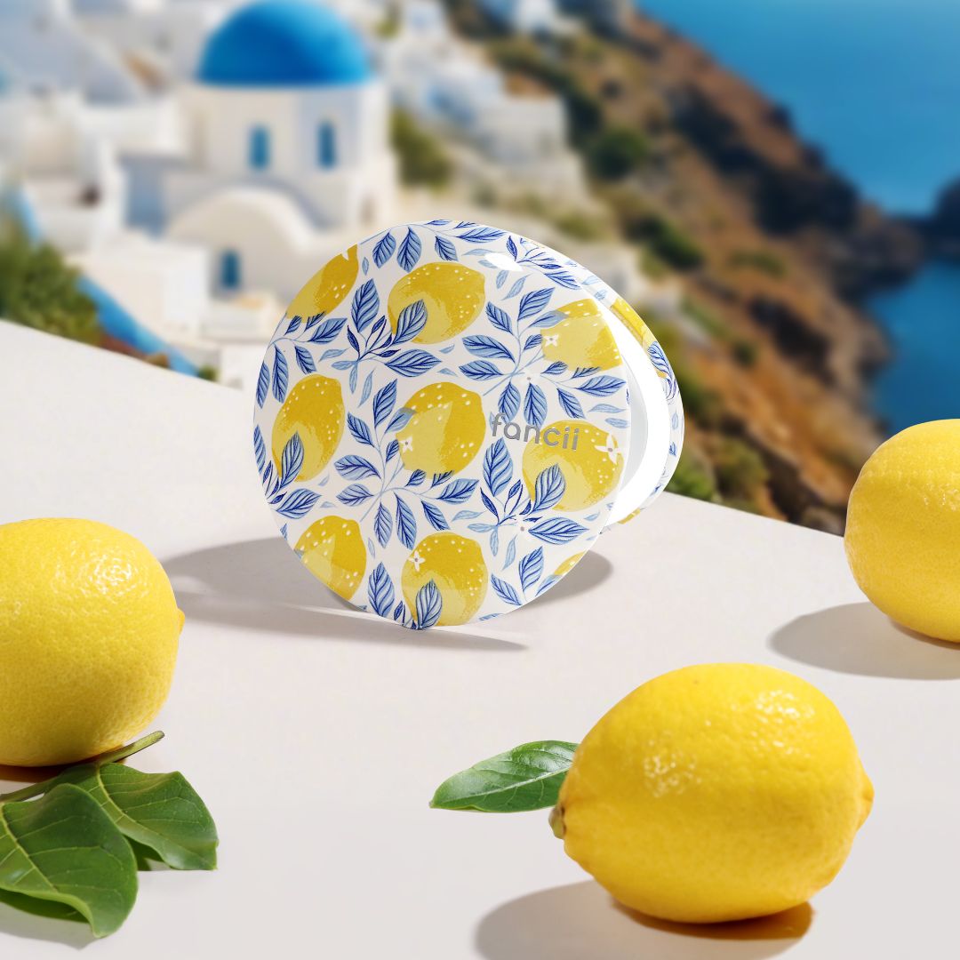 Mini Taylor LED Compact Mirror | Mediterranean Coast - Image 2